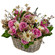 floral arrangement in a basket. Amsterdam